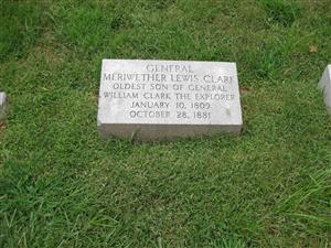 Meriweather Lewis clark Grave at Bellefontaine Cemetery