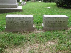 Robert J. Rombauer Grave Robert J. Rombauer Grave