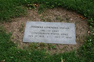 Thomas L. Snead Grave Thomas L. Snead Grave