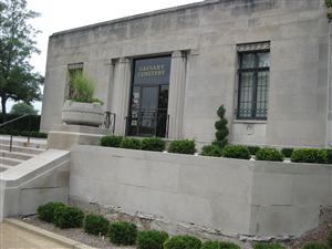 Visitor Center at Calvary Cemetery in St. Louis, Missouri