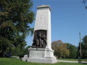 Confederate Memorial in Forest Park in Saint Louis, Missouri