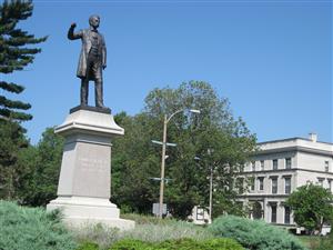 Francis P. Blair, Jr. Statue in Forest Park in Saint Louis, Missouri Francis P. Blair, Jr. Statue in Forest Park in Saint Louis, Missouri