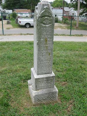 The Stughl Monument at Gatewood Gardens Cemetery TThe Stughl Monument at Gatewood Gardens Cemetery