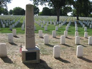 The 56th U.S. Colored Infantry Memorial at Jefferson Barracks National Cemetery