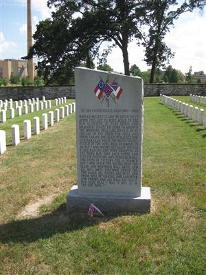 Confederate Dead Memorial at Jefferson Barracks National Cemetery