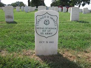 Lorenzo D. Immell grave at Jefferson Barracks National Cemetery