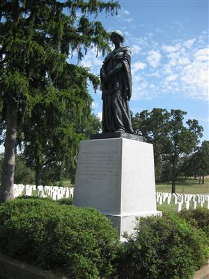 The Minnesota Monument at Jefferson Barracks National Cemetery