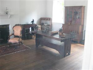 View from inside the Laborer's House at Jefferson Barracks