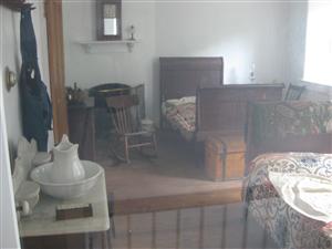 View from inside the Laborer's House at Jefferson Barracks