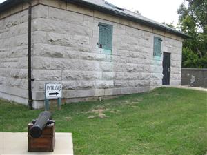 Entrance to the Powder Magazine Museum at Jefferson Barracks Entrance to the Powder Magazine Museum at Jefferson Barracks