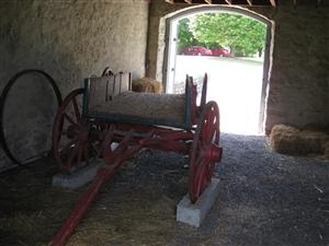 View from inside the Stable House at Jefferson Barracks