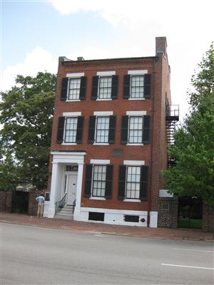 The Eugene Field House at 634 South Broadway in St. Louis, Missouri