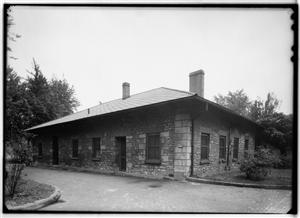 The Headquarters building located at the St. Louis Arsenal - photgraph taken in 1936