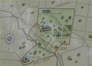 Map of the White Haven Plantation