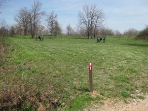 Bloody Hill Red Marker 1 - "Bottle-nose" Totten