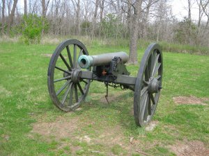 Model 1861 Rifled Gun located at WCNB Pulaski Battery site 