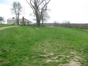 The Ray House as seen from The Wire Road