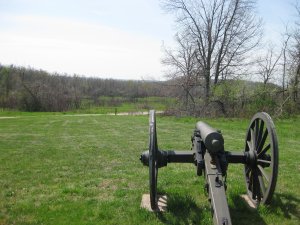 View from Totten's Battery looking south