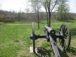 View from Totten's Battery looking south