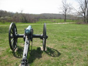 View from Totten's Battery looking south