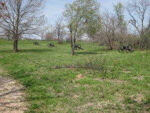 Site of Totten's Battery starting at 6:30 A.M.